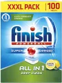 Finish Powerball All In One Deep Clean Dishwasher Lemon Sparkle - 100 Tablets. 