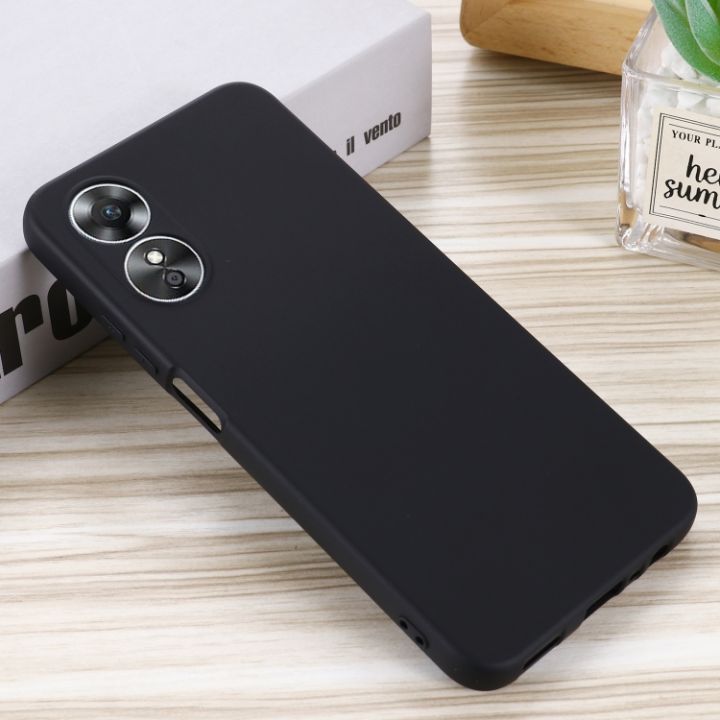 For%20Oppo%20A17%20/%20Oppo%20A17K%20%20Strong%20Liquid%20Silicone%20Soft%20Gel%20Rubber%20Shockproof%20phone%20Case%20back%20cover%20-%20Image%203