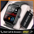 LIGE New Bluetooth Call Men Smart Watch Women Full Touch Fitness Tracker Blood Pressure Monitor Women Smartwatch For IOS Android.