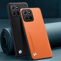 New Phone case Honor X8A X8 5G X6 X6S 4G Carbon Fibre Leather Silicone Protection Casing For Honor X7A X9A X7 X9 A Back cover.