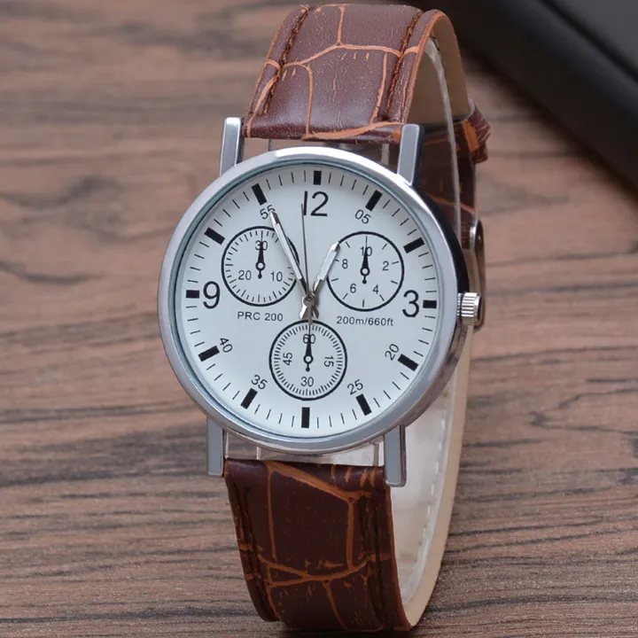 Sunnyheart%20Men%20Quartz%20Watch%20Stylish%20Men's%20Quartz%20Watch%20Clear%20Print%20Dial%20Adjustable%20Faux%20Leather%20Strap%20High%20Accuracy%20Business%20Gift%20Faux%20Leather%20Strap%20Men%20Watch%20-%20Image%205