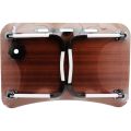 Portable desk folding laptop table.