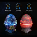 Led Dinosaur Eggs Shell Galaxy Starry Projector Bluetooth-compatible Remote Control Night Lights Children Gift. 