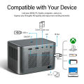 AUN A002 Projector LED Home Theater Projectors 720 Pixel Resolution Support Full HD 4K Video Bluetooth WIFI Smart TV MINI Projector. 