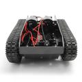 Rc Tank Smart Robot Tank Car Chassis Kit Rubber Track Crawler For Arduino 130 Motor Diy Robot Toys For Children. 