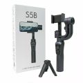 S5B 3-axis gimbal stabilizer Gopro camera stabilizer handheld selfie stick Tripod for smartphone connection Bluetooth.