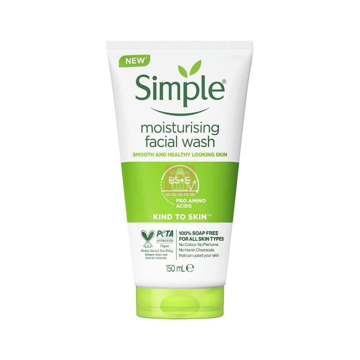 Simple%20Kind%20to%20Skin%20Moisturising%20Facial%20Wash%20-%20150ml%20(International)%20-%20Image%204