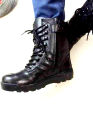 China Zipper Boots For Men | Bikers safety boots | Long Fashion boots for Men - Leather long Boots. 