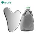 Gua Sha Board Guasha Massage for Face Stainless Steel Body Massager Facial Scraping Plate SPA Guasha Scraper for Neck Back. 