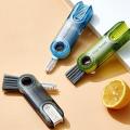 3 in 1 Cup Lid Cleaning Brush Silicone Bottle Cleaning Brush Set Feeder Cleaning Tools Multifunctional Cleaning Brush Suitable for Cup Lid Crevice. 