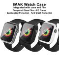 IMAK Shockproof PC Protective Case with Tempered Glass Film For Apple Watch Series 3 & 2 & 1 42mm.
