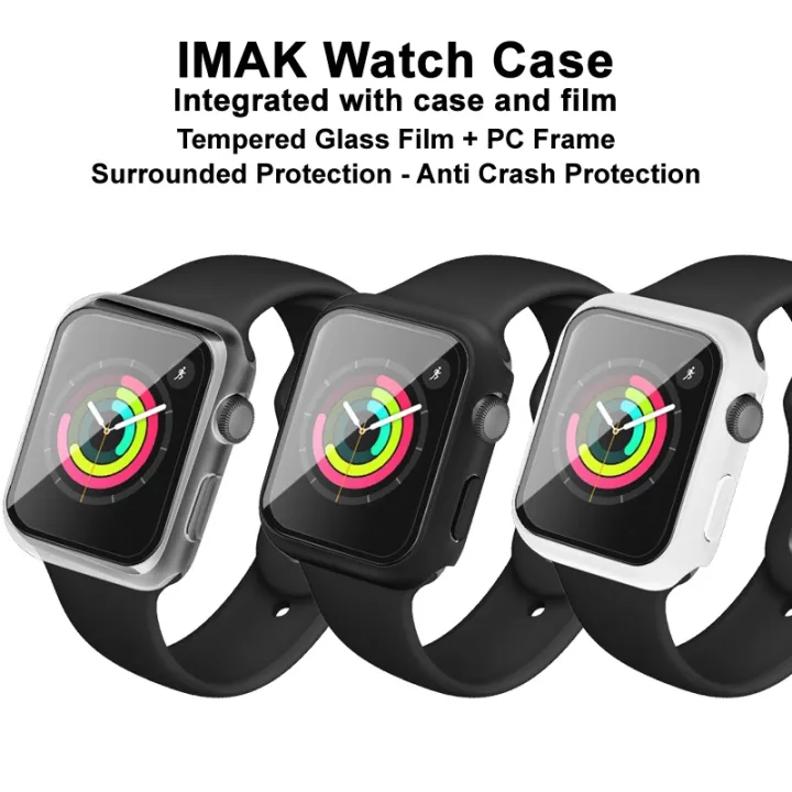 IMAK%20Shockproof%20PC%20Protective%20Case%20with%20Tempered%20Glass%20Film%20For%20Apple%20Watch%20Series%203%20&%202%20&%201%2042mm%20-%20Image%206