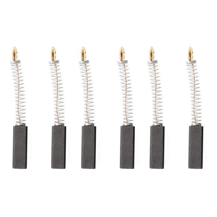 Uxcell Carbon Brushes For Electric Motors – 5 Pieces, 16mm X 13mm X 6mm