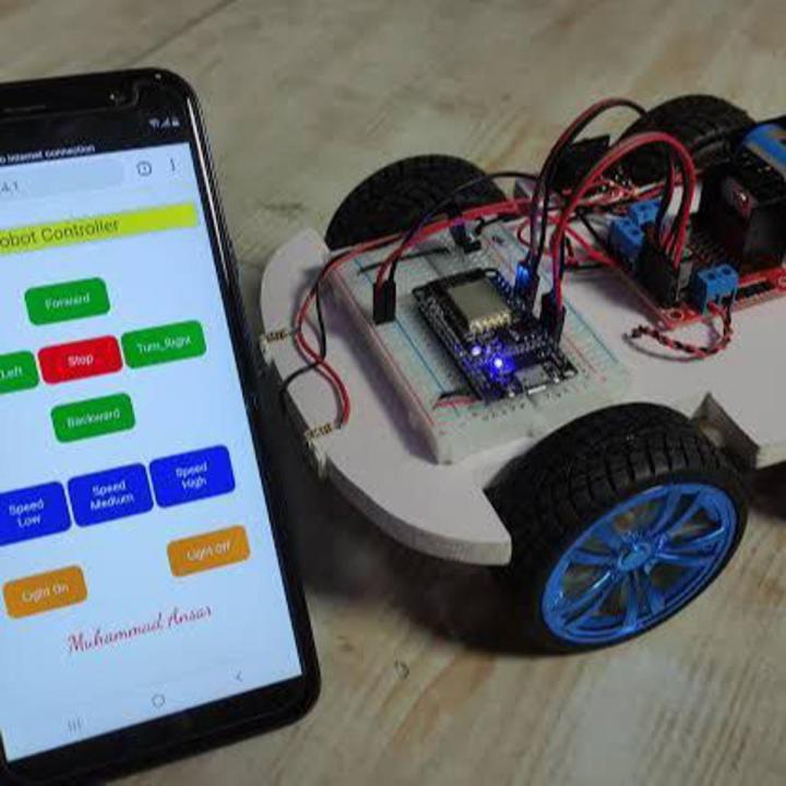 Arduino Wifi Robot Car (Android Mobile control car) with codding ...