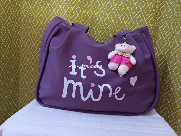 its%20mine%20Fashionable%20Shoulder%20Bag%20for%20Women%20Premium%20Leather%20with%20teddy%20bear%20-%20Image%204