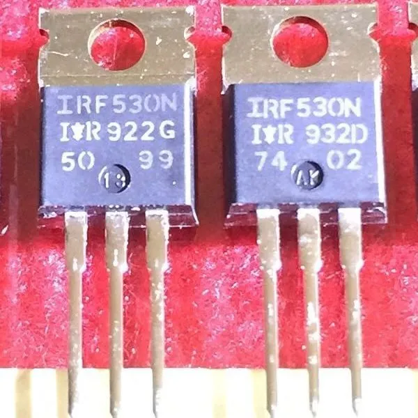 IRF530PBF%20IC%20IRF530%20MOSFET%20IRF530%20Transistor%20100V%2014A%2079W%20TO-220%20N-Channel%20Power%20MOSFET%203%20Pin%20Leads%20IC%20-%20Image%204