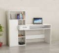 KD Study Office Table Desk, Computer Table for Students and Working Professionals | Study Table for Kids and Adults, Computer Table for Home, White Finish.