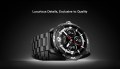 Kieslect Actor Leading Smart Watch - Black – 1.6" LTPO AMOLED Always-on Display, Ceramic Bezel, Bluetooth Calling, 5ATM Waterproof, 150+ Sports Modes, 15-Day Battery.
