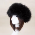 Hot Winter Thick Furry Hairband Fluffy Russian Faux Fur Women Girl Fur Headband Hat Winter Outdoor Earwarmer Ski Hats new. 