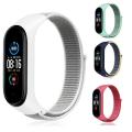 Xiaomi Mi Band 3/4/5/6/7/Aazfit Band 5 Is Compatible With Nylon Band - Xiaomi Band 3/4/5/6/7/Amazfit Band 5 For Replacement Strap Ristband Sport Band.