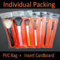 Retail JAF Custom Makeup Brush Set DIY Synthetic make up brush kit foundation brush eye shadow fan brushes eyeshadow. 