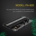 12V 1000W Mono Car Audio Power Amplifier Powerful Bass Amp PA80D. 