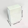 INS White 3 inch Kpop Photocard Storage Box Photo Small Card Organizer Storage Case Desk Organizer Box School Stationery. 