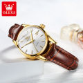 New OLEV Olevs Watch One Double Calendar Waterproof Couple Watch Non-Mechanical Watch Watch Female.