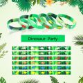 30 Pcs Dinosaur Silicone Wristband Dinosaur Party Favors Bag Filled Jungle Jurassic Dinosaur Themed Kids Birthday Party Supply.