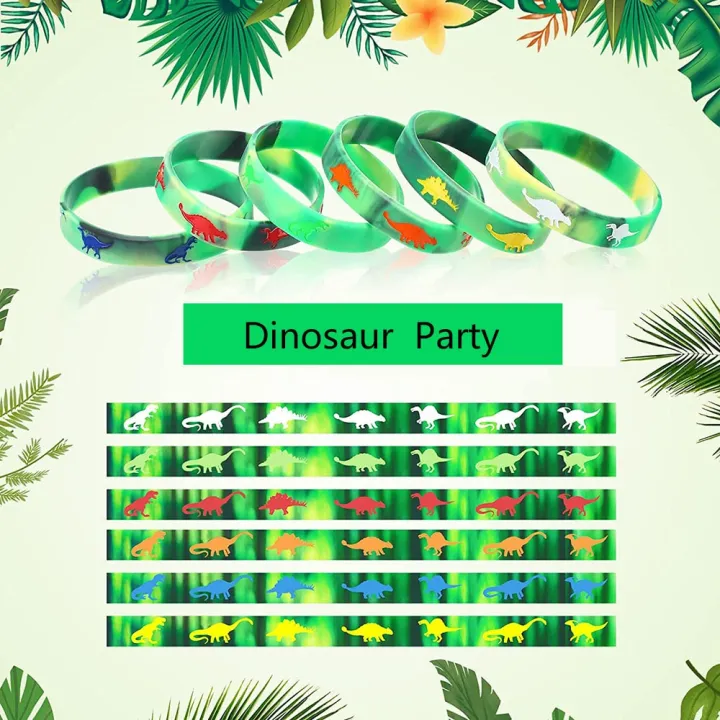 30%20Pcs%20Dinosaur%20Silicone%20Wristband%20Dinosaur%20Party%20Favors%20Bag%20Filled%20Jungle%20Jurassic%20Dinosaur%20Themed%20Kids%20Birthday%20Party%20Supply%20-%20Image%208
