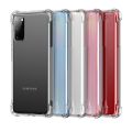 Samsung S20 Transparent Clear Slim Soft Cover Skin Gel TPU Case cover With Bumper.