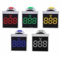 Ac60-500V Ac Voltage Meter Led Digital Display 1 Pcs Squre - Multimeter. 