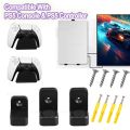 【Clearance Markdowns】 For PS5/PS5 Slim/PS5 PRO Console Wall Mount Bracket Holder For Playstation5 Storage Stand Host Rack Hook Base For PS5 Accessory.
