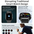 TK23Pro Men Smart Watch BT Call Sports Phone Watch with NFC Door Access with 100+ Watch Face Support DIY Watch Face AI Voice Assistant.. 
