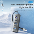 ORICO PDD4U-U3 4 Port 5Gbps USB 3.0 Hub.