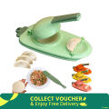 2 in 1 Magic Pitha Maker-2 In1 Dumpling Maker DIY Kit Wrapper Presser Manual Labor- Machine Kitchen Gadgets.