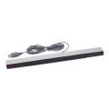 TE Wired Motion Sensor Remote Infrared Ray IR Inductor Bar For Nintendo Wii. 