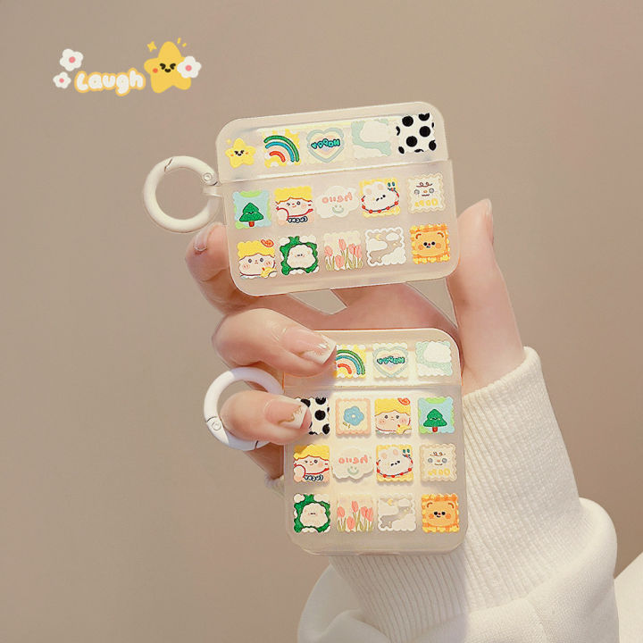 Cute Cartoon Pattern Case for Airpods1/2/3/ Pro/pro2 Protective Case Earphone Case Headsets Accessories Silicone Anti Falling Protective Case Apple AirPods Pro, AirPods 3, AirPods 4, AirPods 5