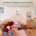 Tuya Smart WiFi Infrared Detectors Motion Sensor Alarm Compatible With Tuya APP Smart Life APP brand new and high quality.