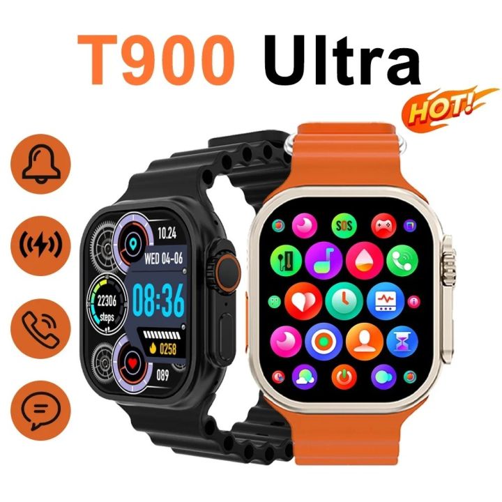 T900%20Ultra%202%20Smart%20Watch%20Bluetooth%20Heart%20Rate%20Smartwatch%20for%20Men%20Women%20Ultra%20Seris%208%20Iwo%20Bluetooth%20Call%20Wireless%20Charge%20Watch%20-%20Image%202