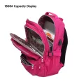 TEGAOTE Pencil Case Students Bolsa Famous Travel Nylon Backpacks School Monkey Bags For Girl Women Teenagers USB Charging 1808#. 
