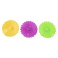 6PCS New Cute Anti-Dust Silicone Glass Cup Cover Coffee Mug Suction Seal Lid Cap Food Grade Creative Round Mug Cover.