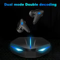 Gaming Headsets Low Latency TWS Bluetooth Earphone With Microphone Bass Audio Sound Positioning Wireless Headphones Simple Fidelity design. 