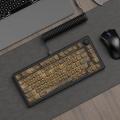 134 Keys Wood Keycaps MOA Profile Keyboard Keycaps for Cherry MX Switches Mechanical Keyboard.