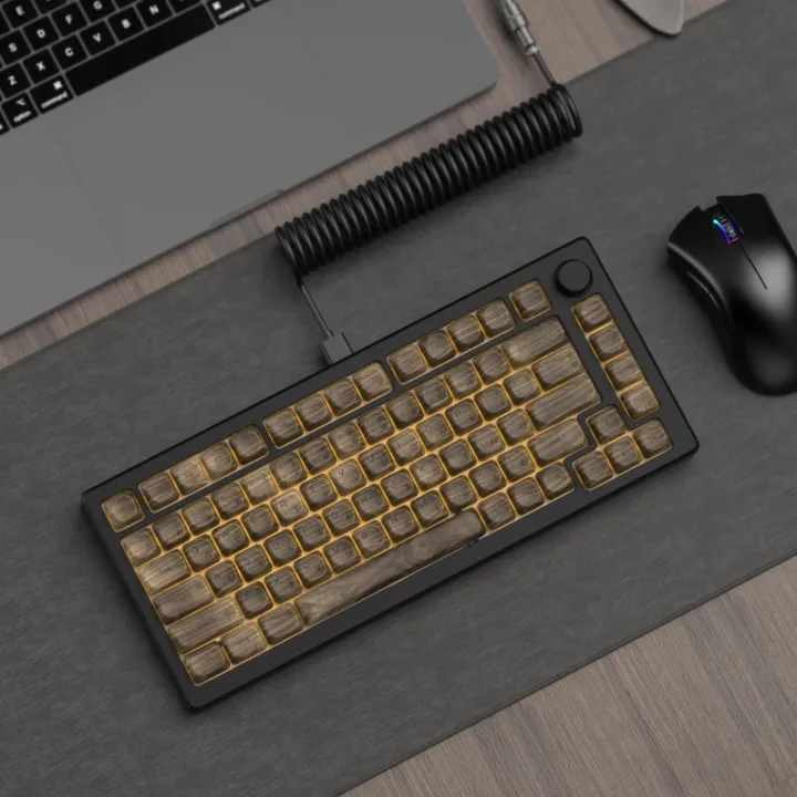 134%20Keys%20Wood%20Keycaps%20MOA%20Profile%20Keyboard%20Keycaps%20for%20Cherry%20MX%20Switches%20Mechanical%20Keyboard%20-%20Image%205