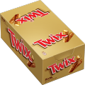 Twix Chocolate Box 50gm 25pcs Dubai. 