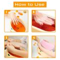 100PCS Transprent Disposable Foot Bags Bath Liner Detox SPA Wax Covers Foot Care Tools Paraffin Bath Gloves Socks Hand Care Tool.