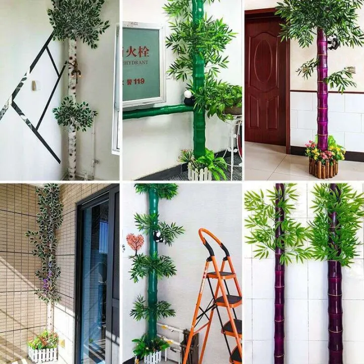 Simulated%20bamboo%20wrapped%20sewer%20decoration%20creative%20bathroom%20heating%20and%20fire%20pipe%20beautification%20column%20balcony%20obstruction%20-%20Image%204