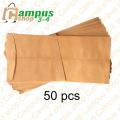 Paper Envelope (Khaki Kham) - 50 Pcs. 