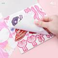 Make A Face Sticker Book DIY Activities with 12 Face Pages and 100 Makeup Stickers Funny Wacky and Funny Faces for Kids Birthday Gift Girls.